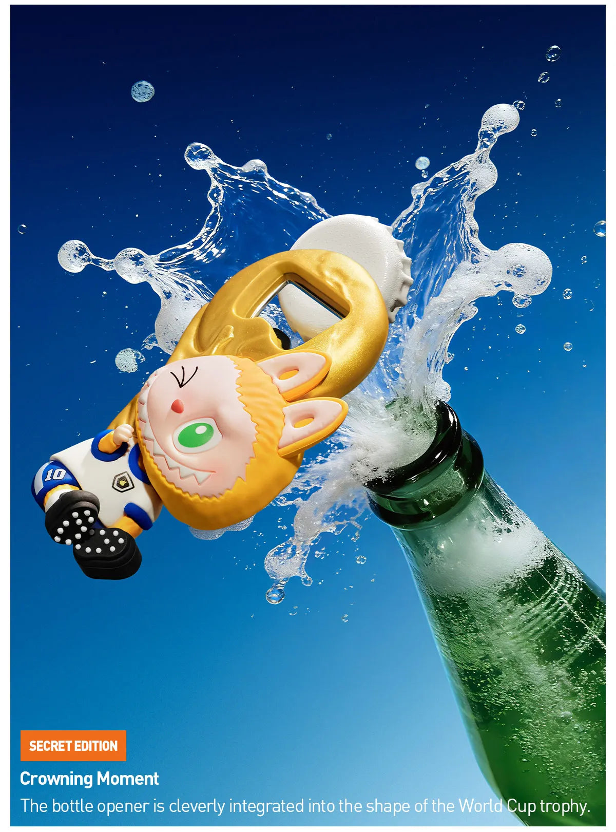 THE MONSTERS ¡Á FIFA SERIES - Bottle Opener Fridge Magnet Blind Box