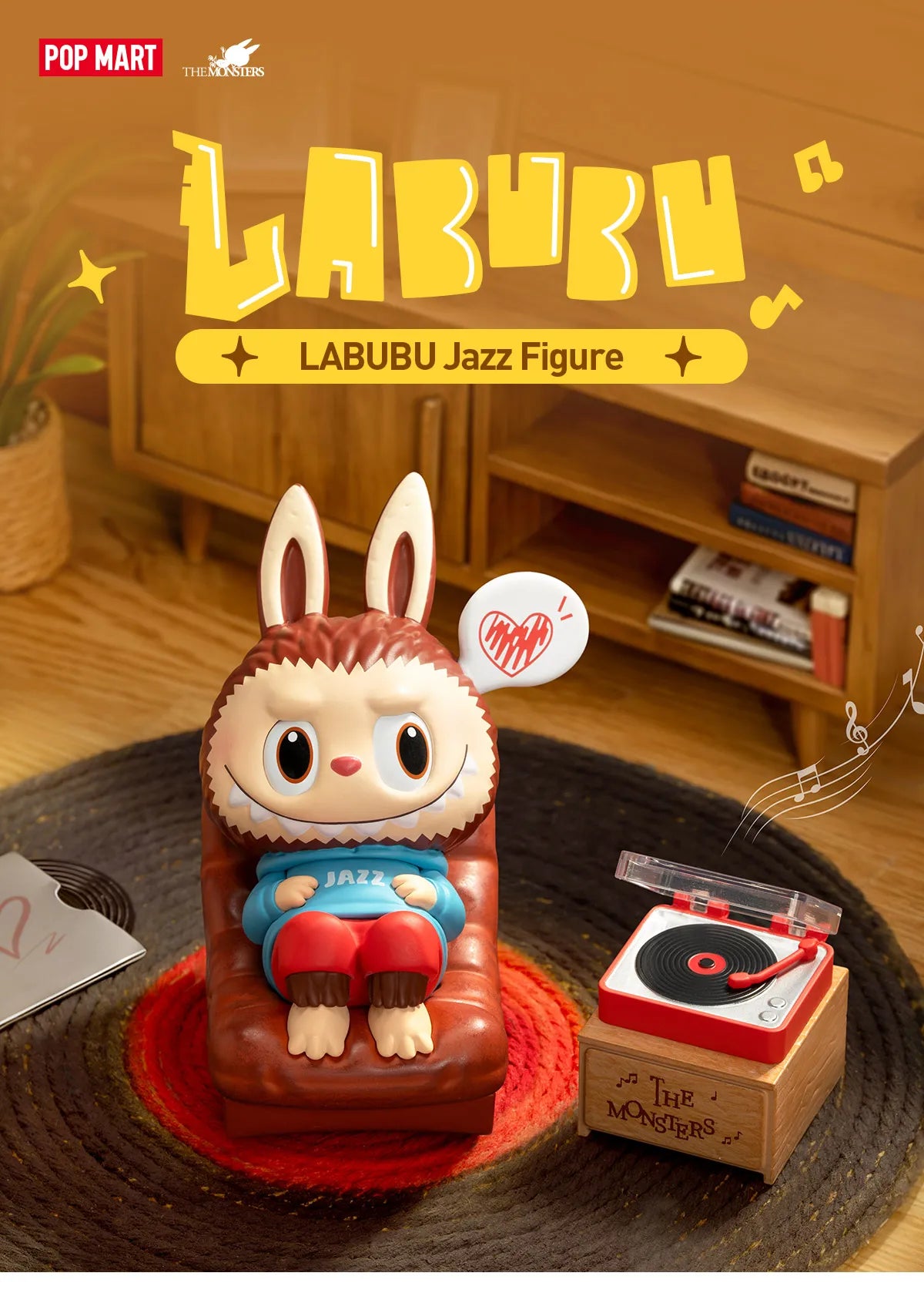 LABUBU Jazz Figure