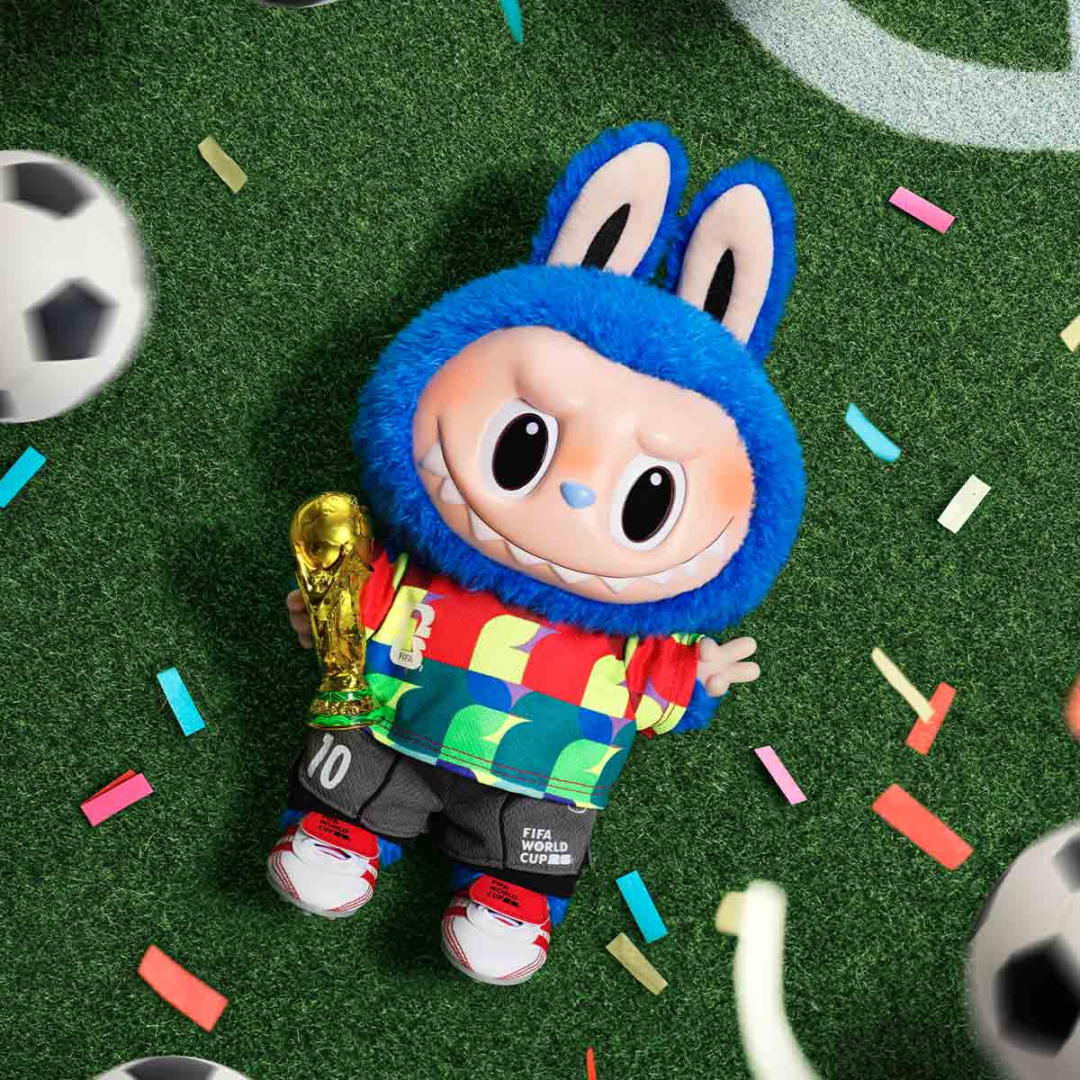 THE MONSTERS ?¨¢ FIFA SERIES-Catch the Win Vinyl Plush Doll