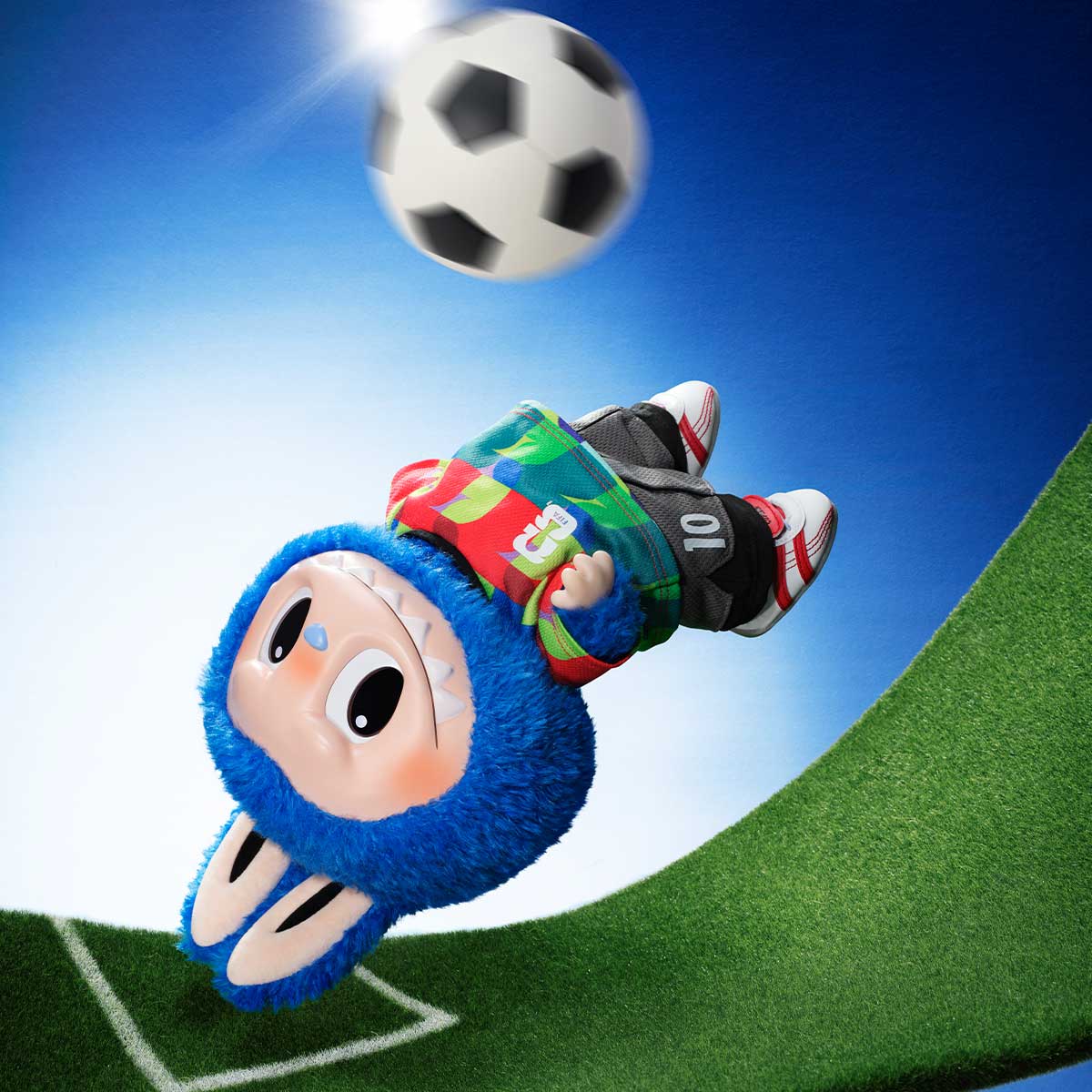 THE MONSTERS ?¨¢ FIFA SERIES-Catch the Win Vinyl Plush Doll