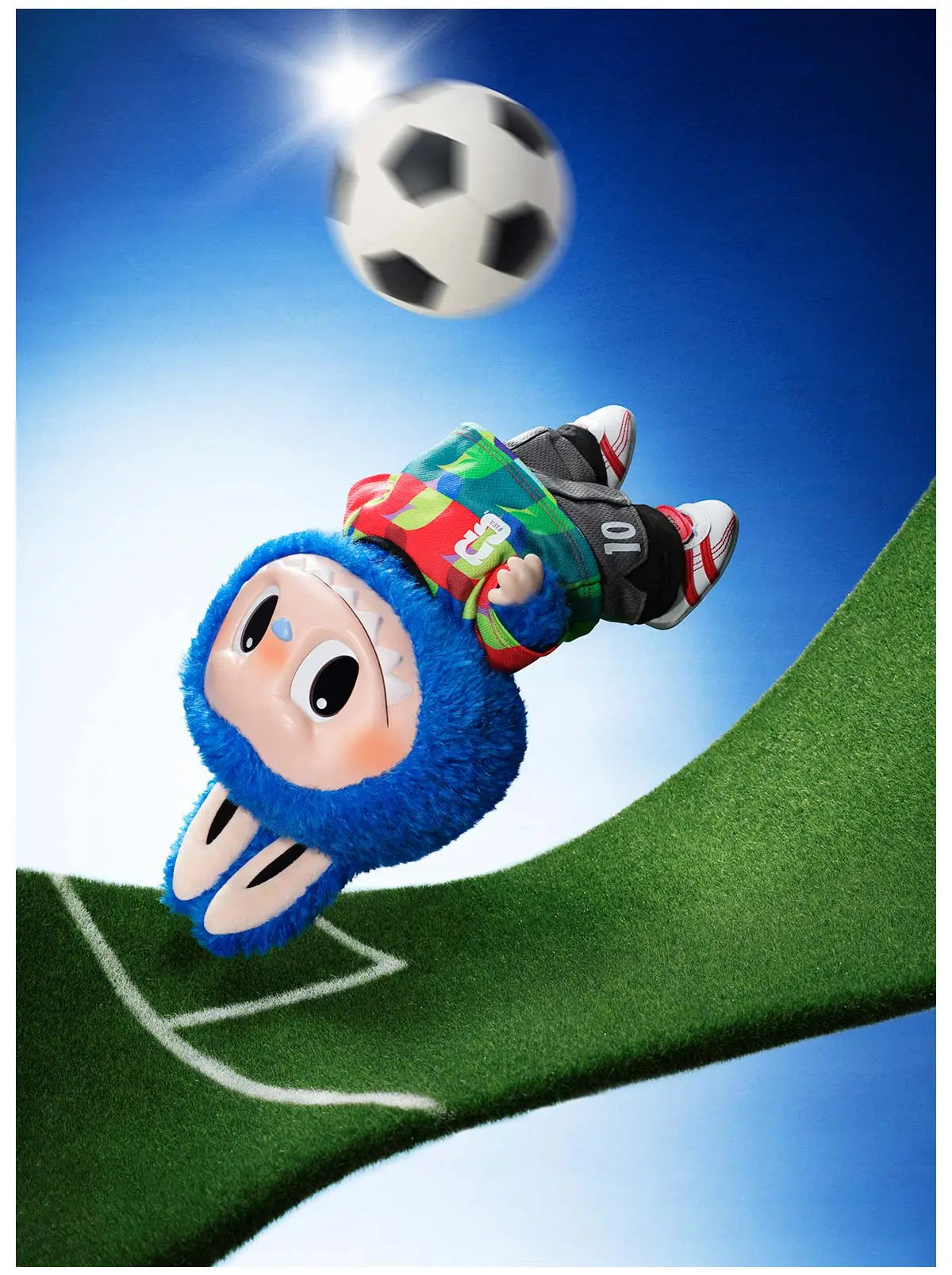 THE MONSTERS ?¨¢ FIFA SERIES-Catch the Win Vinyl Plush Doll