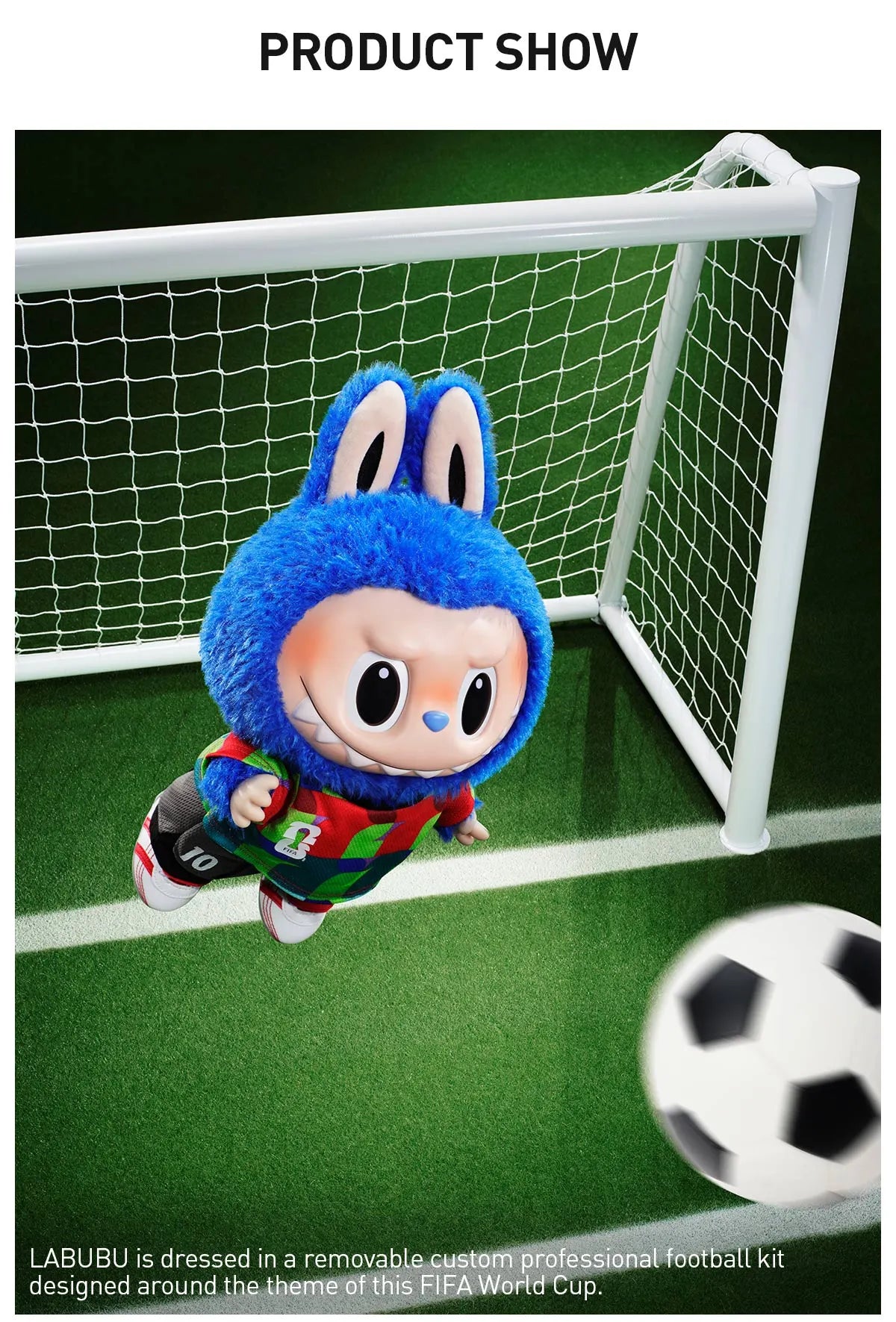 THE MONSTERS ?¨¢ FIFA SERIES-Catch the Win Vinyl Plush Doll