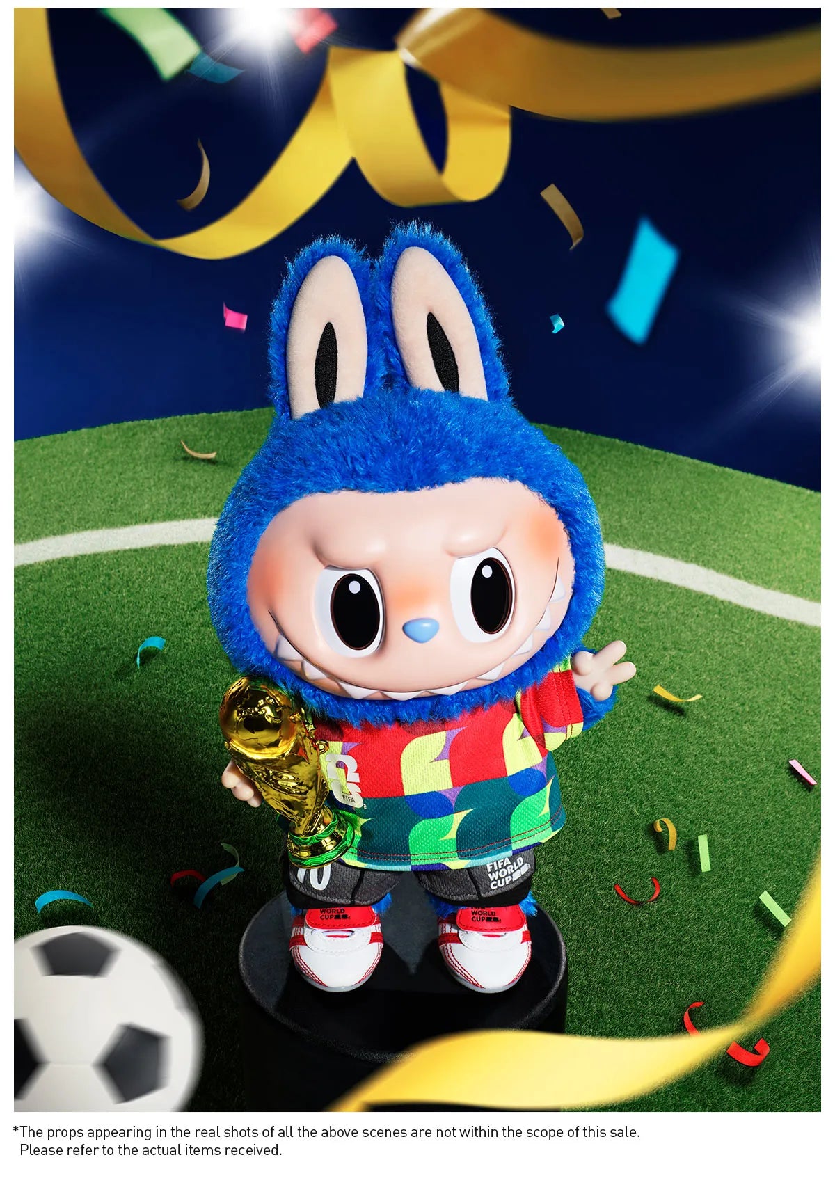 THE MONSTERS ?¨¢ FIFA SERIES-Catch the Win Vinyl Plush Doll