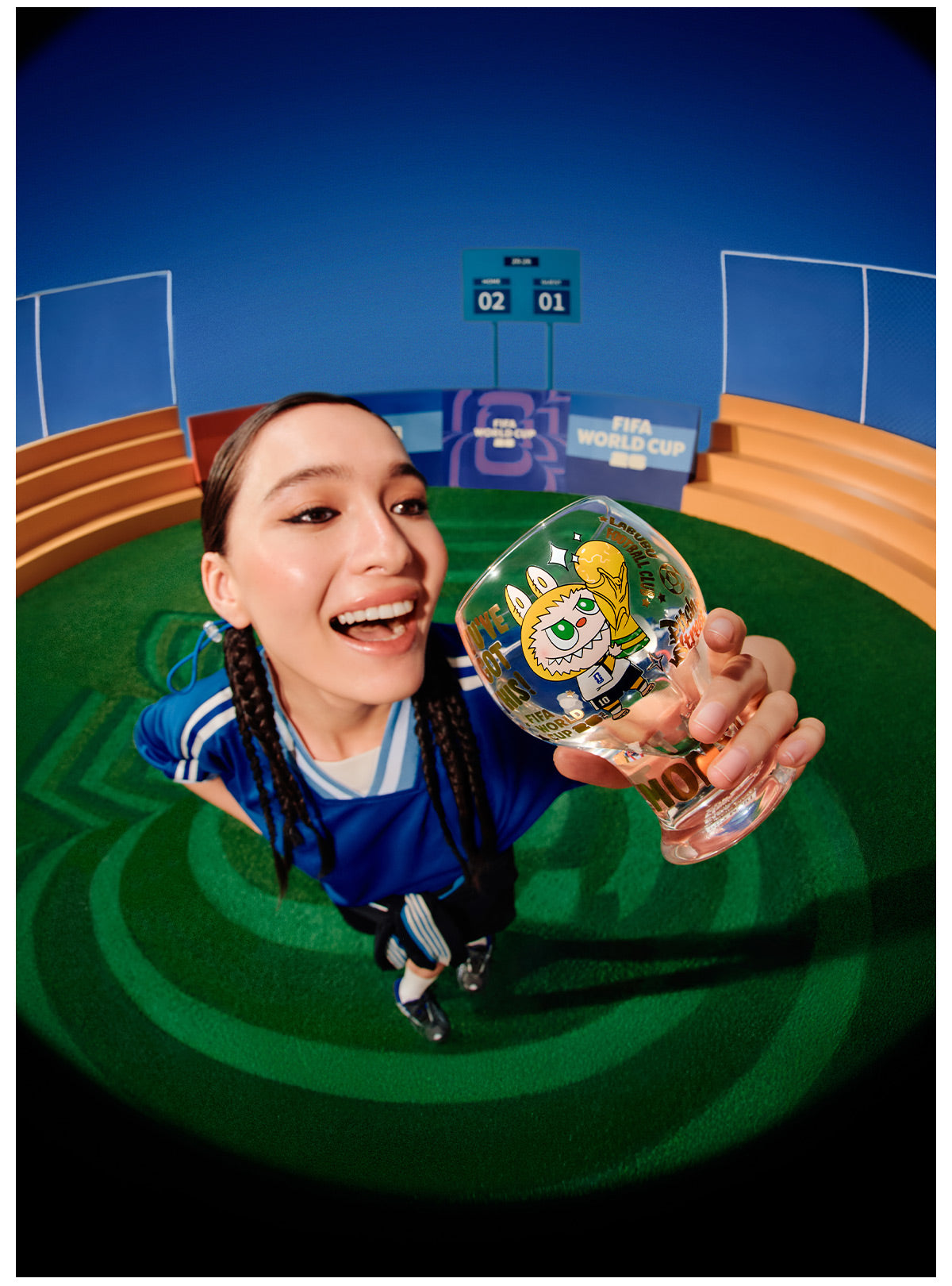 The Monsters X FIFA SEIRIES -Glass Cup Blind Box-Preorder