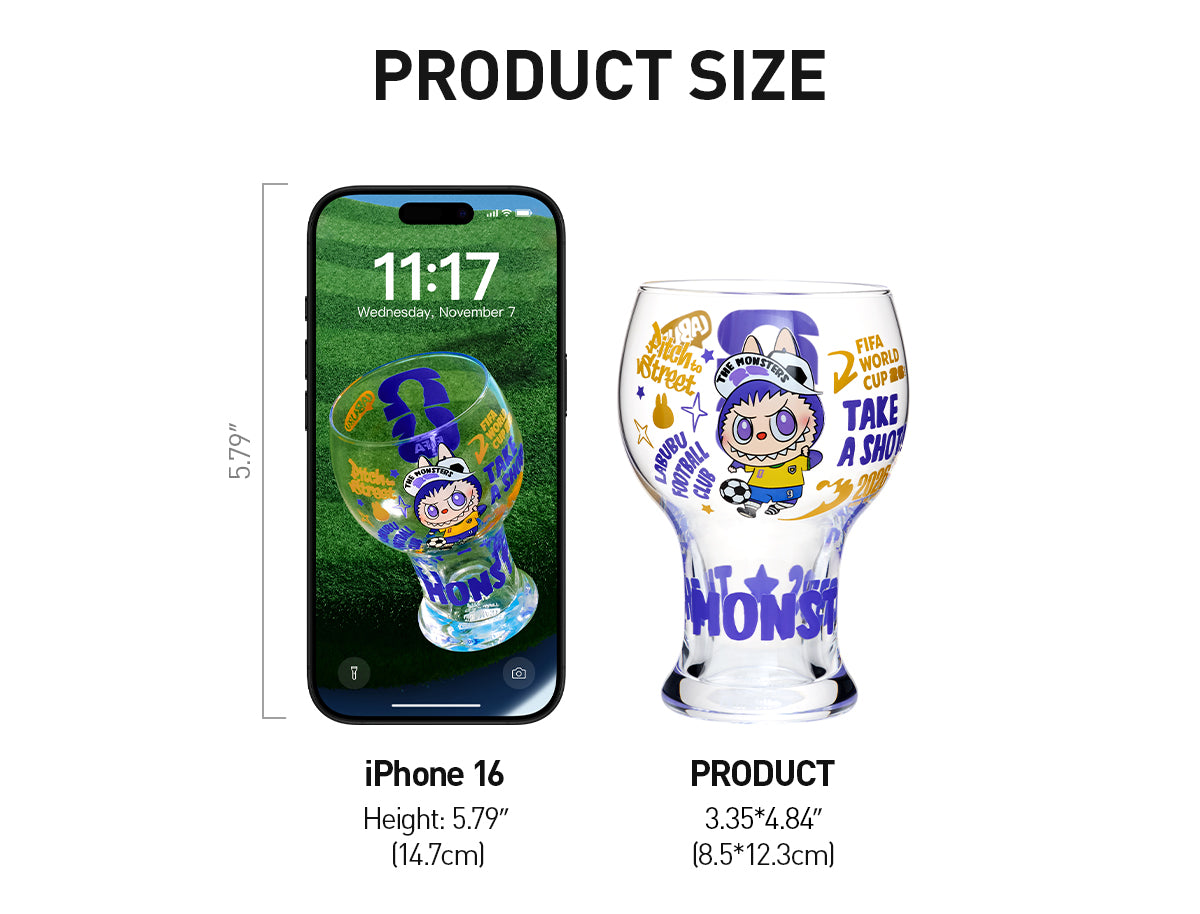 The Monsters X FIFA SEIRIES -Glass Cup Blind Box-Preorder