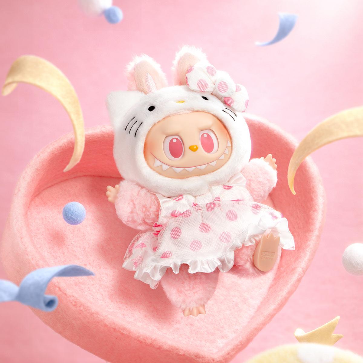 THE MONSTERS x Hello Kitty and Friends Series-Vinyl Plush Pendant Blind Box-Preorder