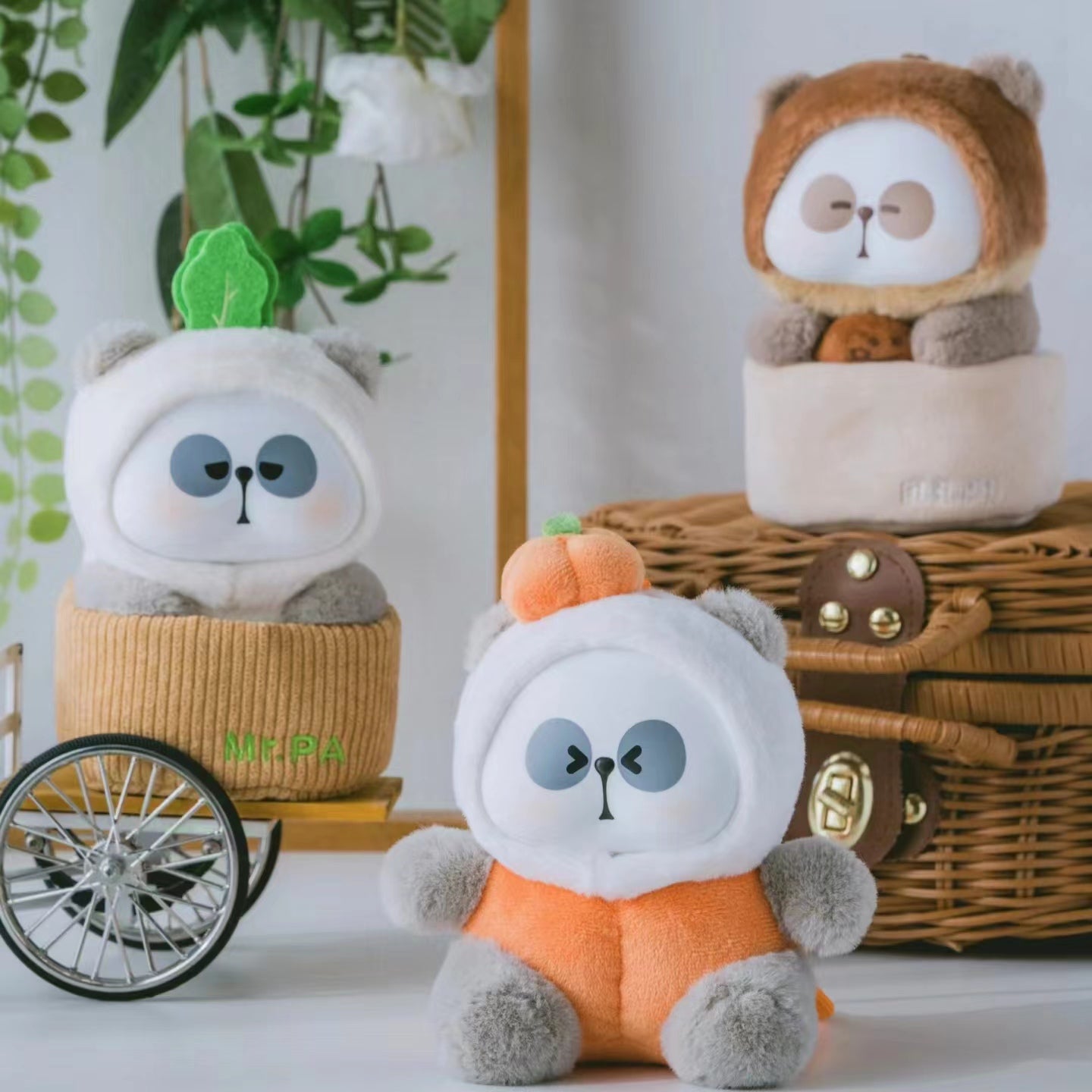 MR.PA The Escaped Vegetable Seies stuffed toys Plush blind box