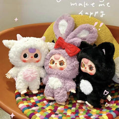 (B132)Baby Three Year Old 400% Fleece Vinyl Blind Box arttoy