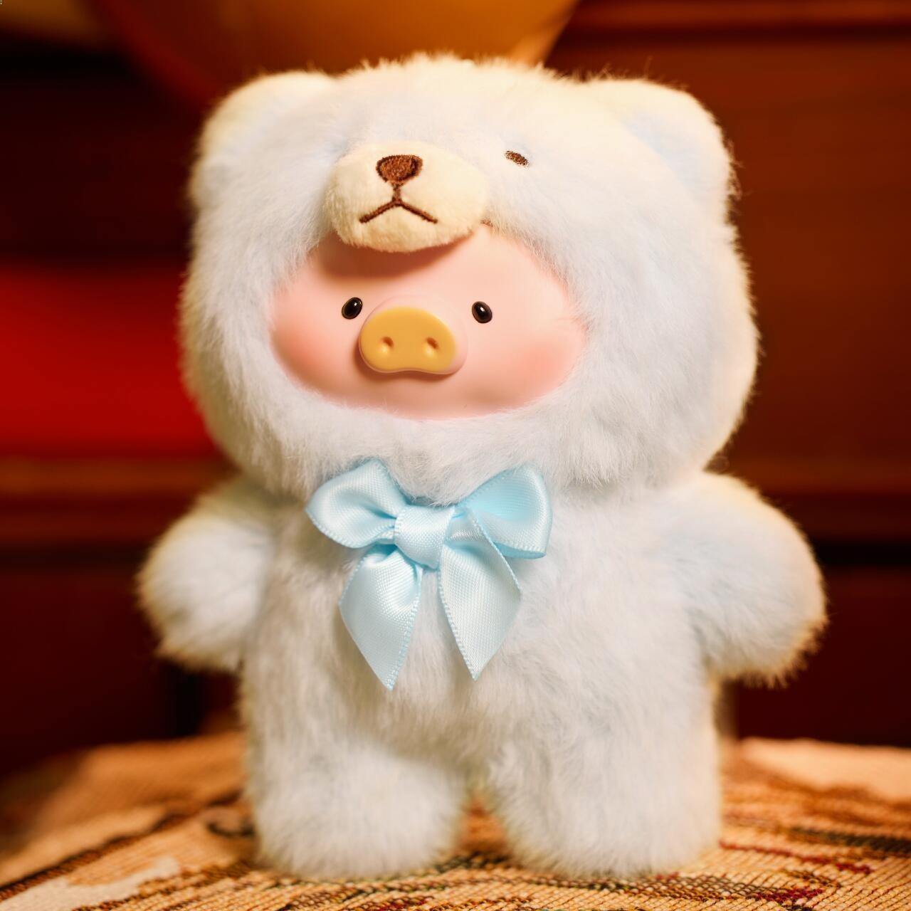 （B072）Teddy Lulu stuffed toy Vinyl Plush Pendant  Blindbox