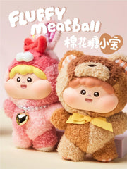 （B0104）Meat ball marshmallow small treasure vinyl plush blind box