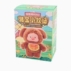 （B123） MiNo Pig Baby Small Ranch Pendant Blind Box arttoy