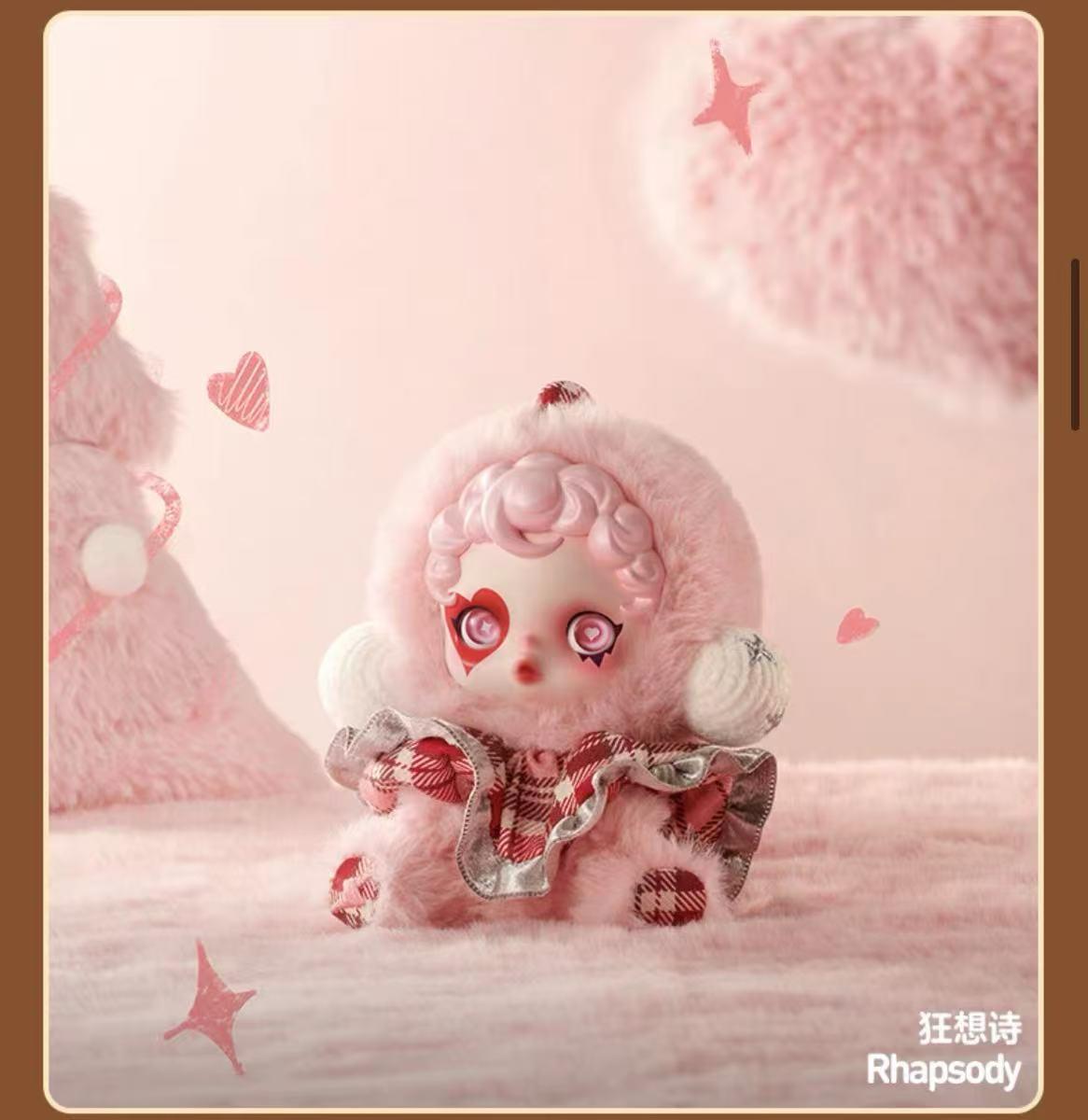 (B202)SKULLPANDA Winter Symphony plush doll blind box