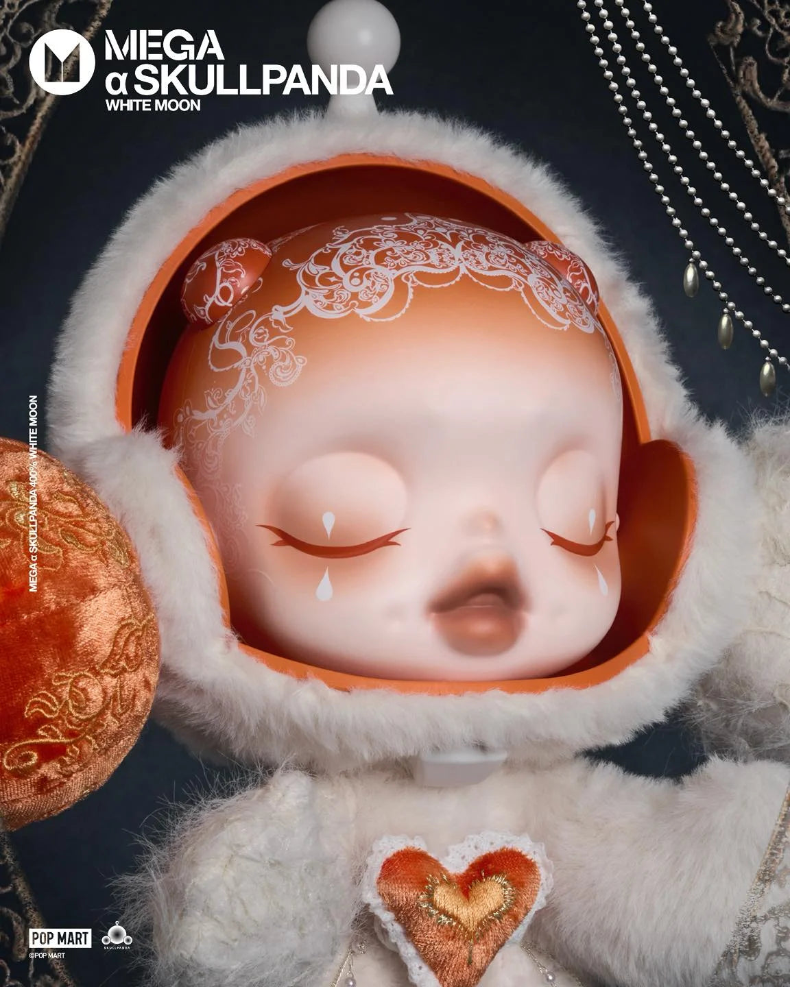 MEGA SKULLPANDA White Moon 400%-Preorder