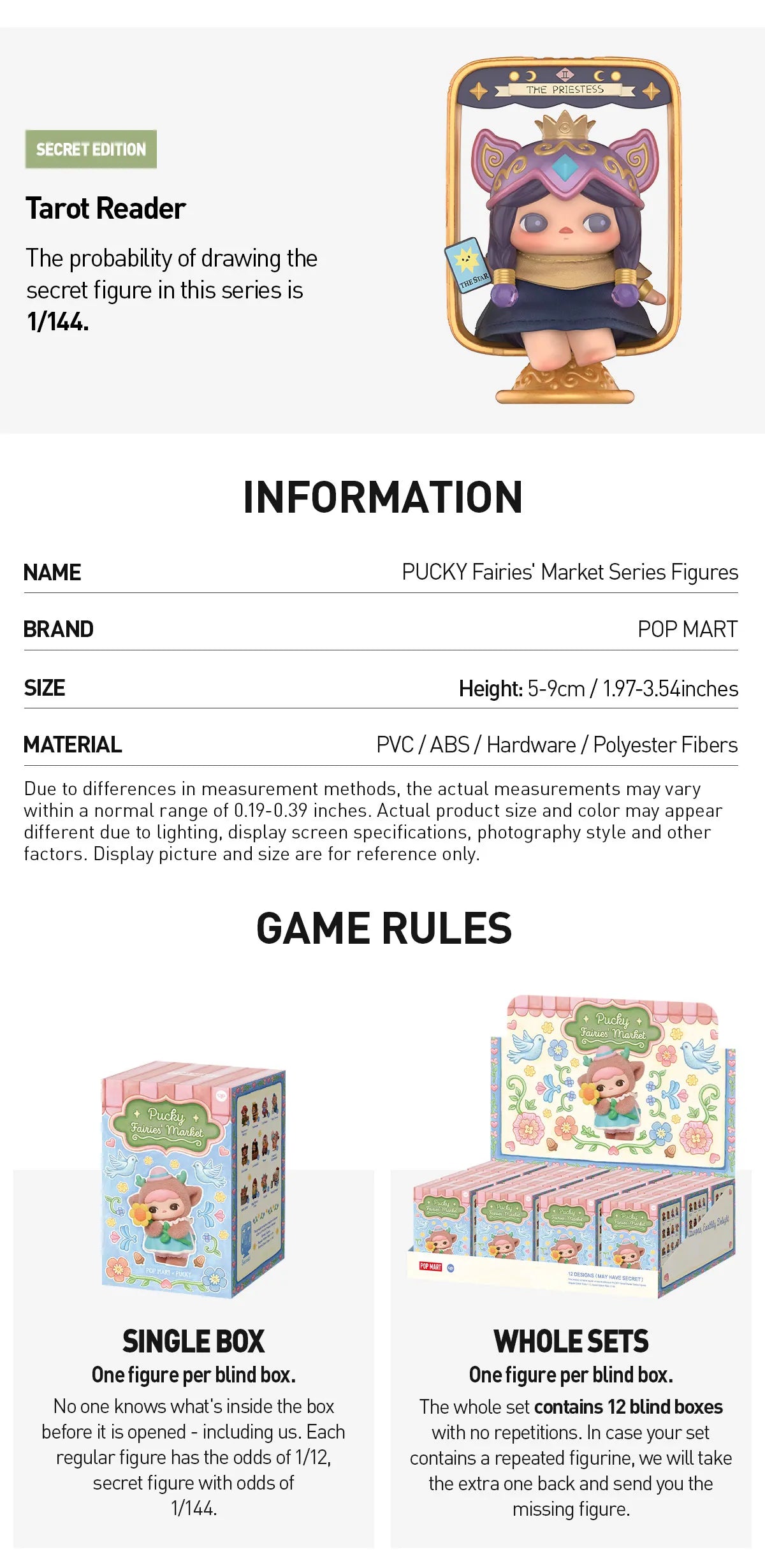 Pucky Fairies' Market Series-Preorder