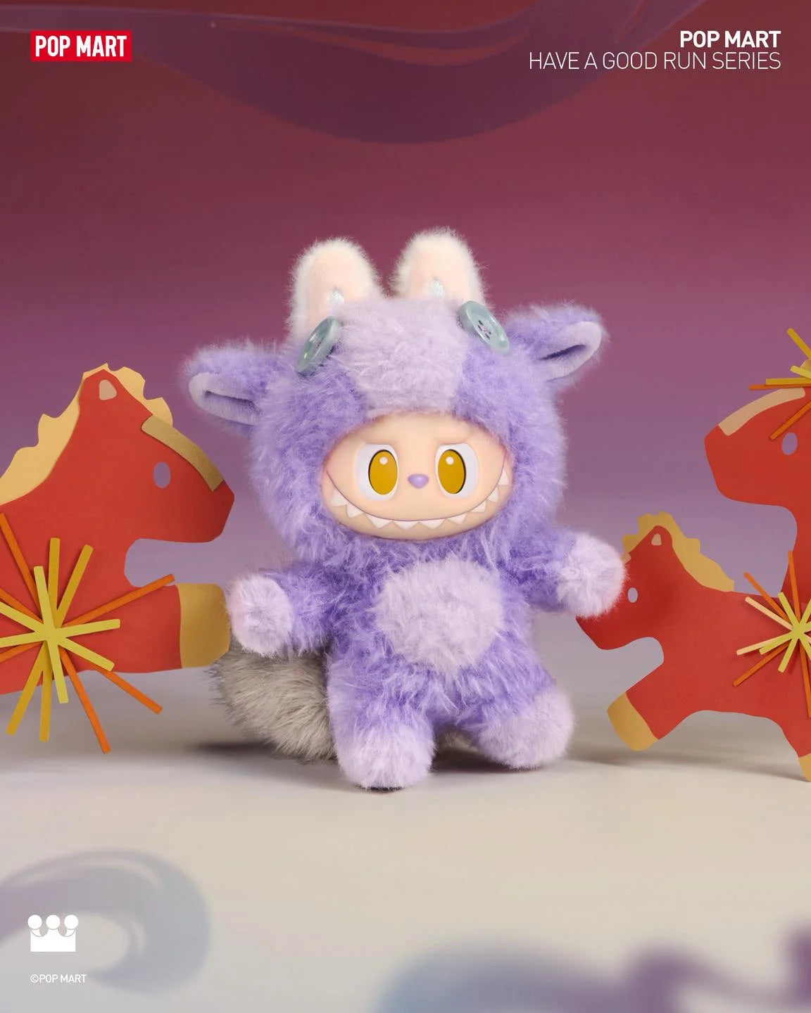 Mixed Have a Good Run Series Plush Pendant-Preorder