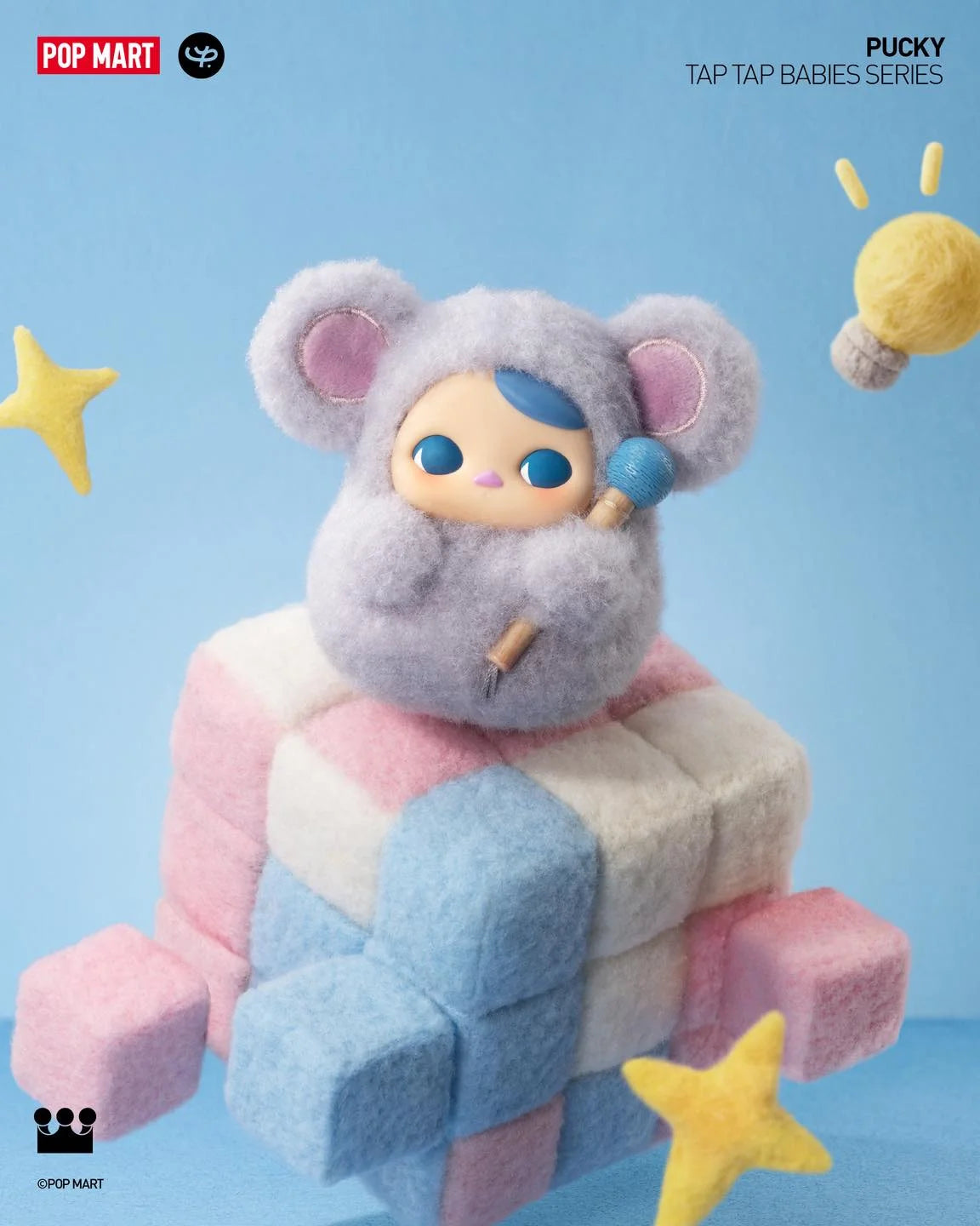 Pucky Tap Tap Babies Series Vinyl Plush=Preorder