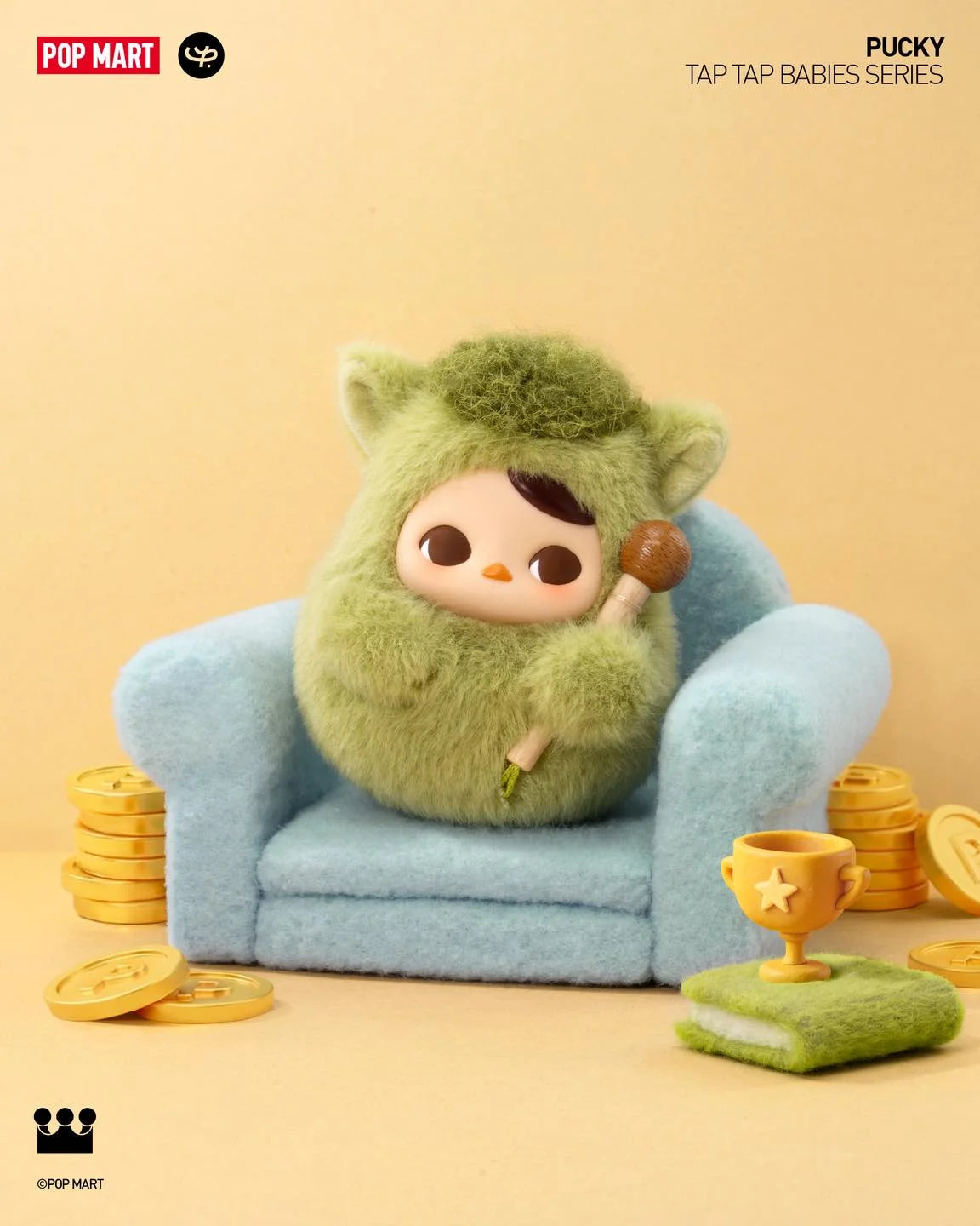 Pucky Tap Tap Babies Series Vinyl Plush=Preorder