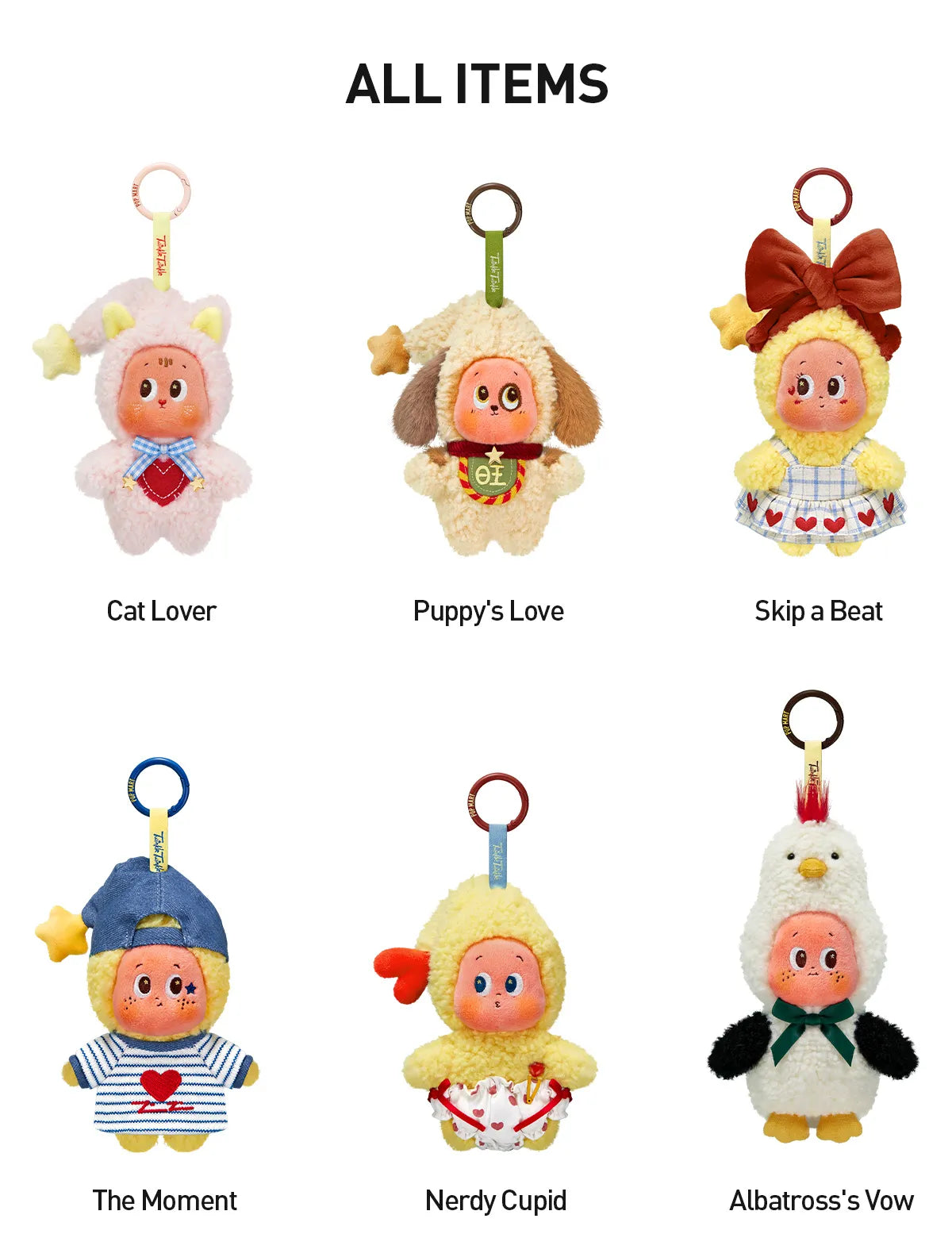 Twinkle Twinkle Crush On You Series-Plush Pendent-Preorder