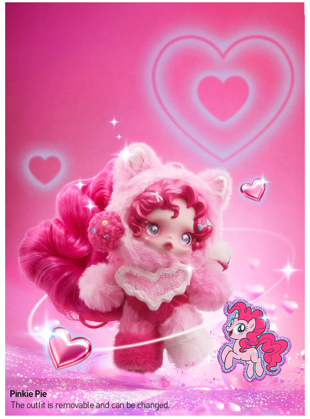 SKULLPANDA ¡Á My Little Pony Series Plush Doll Pendant-Preorder