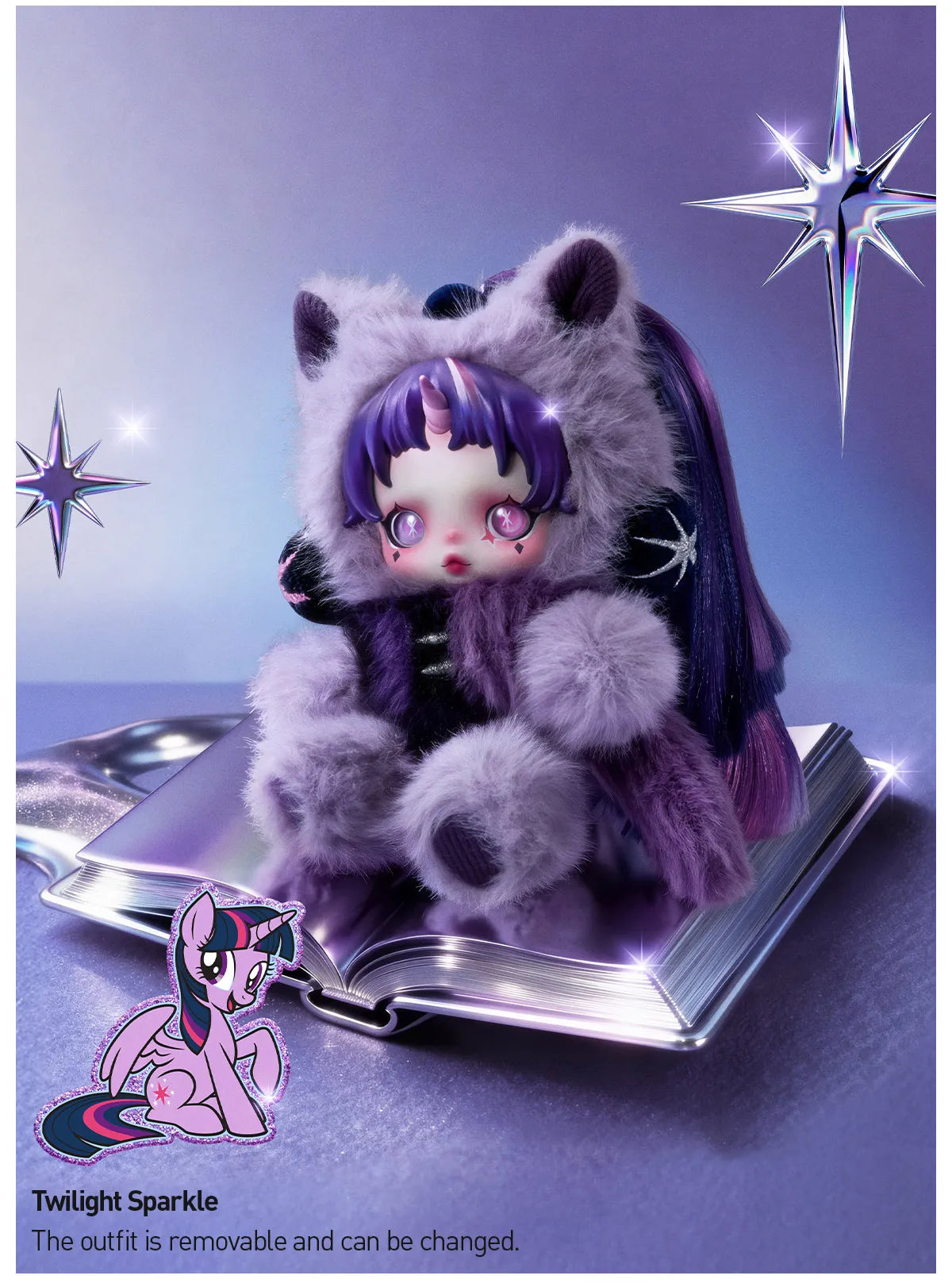 SKULLPANDA ¡Á My Little Pony Series Plush Doll Pendant-Preorder