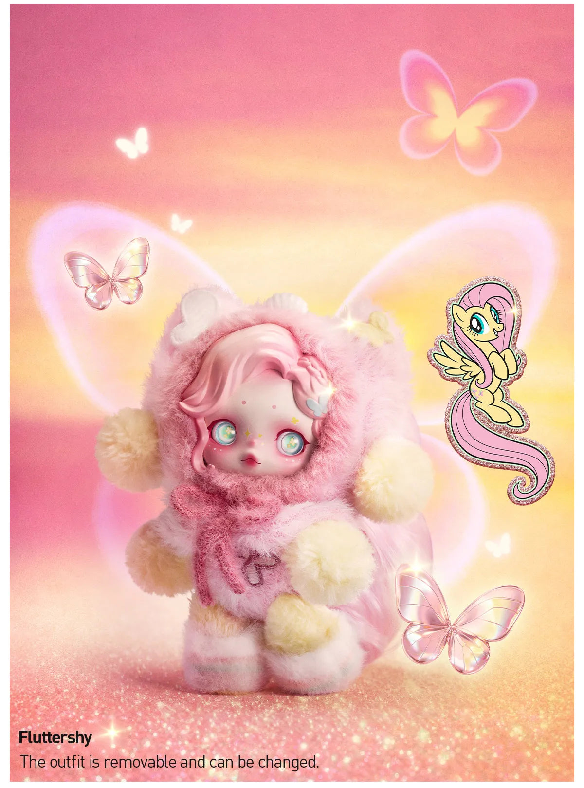 SKULLPANDA ¡Á My Little Pony Series Plush Doll Pendant-Preorder