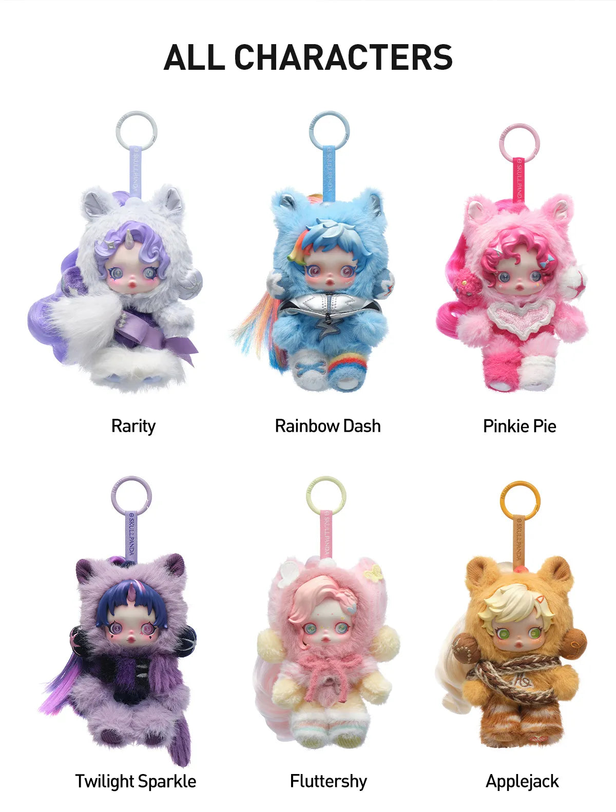 SKULLPANDA ¡Á My Little Pony Series Plush Doll Pendant-Preorder