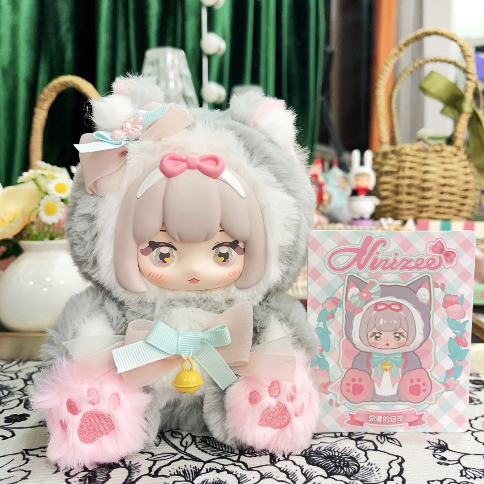 (B174)NINIZEEE Garden Poem stuffed toys Plush blind box