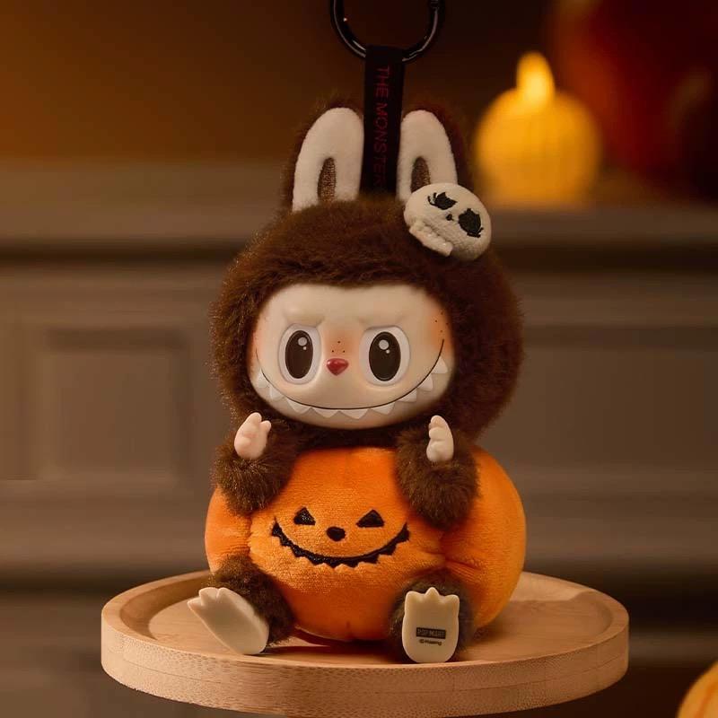 (P006）Happy Halloween Party Series-Sitting Pumpkin Viny! Plush blindbox arttoy