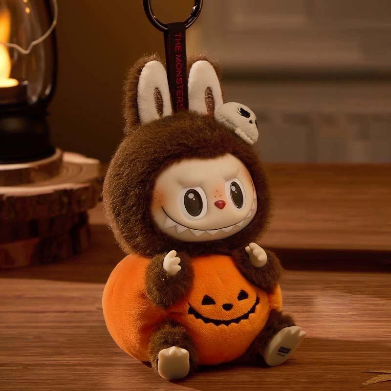 (P006）Happy Halloween Party Series-Sitting Pumpkin Viny! Plush blindbox arttoy