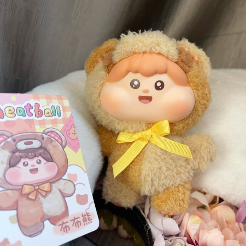 (B104)Flunny Meatball stuffed toy blind box