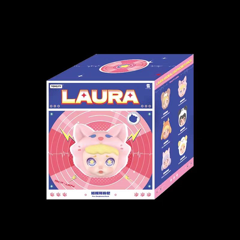 （B037）LAURA Fox Earphones Pack series blind box
