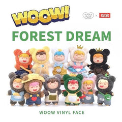 （B101）Woow Wow Forest Dream Enamel Plush Blind Box