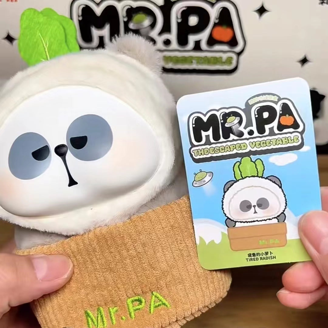 MR.PA The Escaped Vegetable Seies stuffed toys Plush blind box