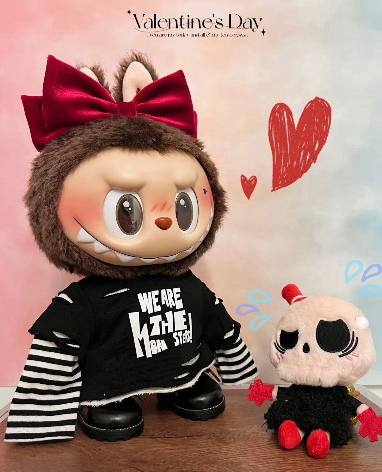 Catch me if you like me ｜Labubu large doll valentine limit