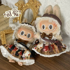 【Handmade】Classic Lolita dress for 17cm Dolls Clothes