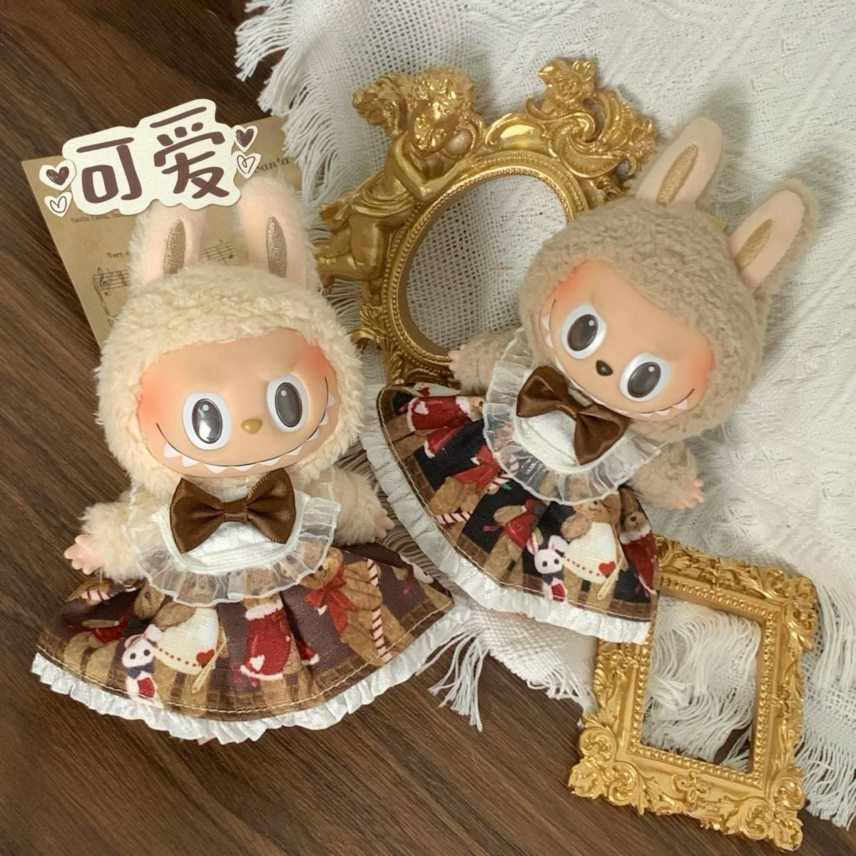 【Handmade】Classic Lolita dress for 17cm Dolls Clothes