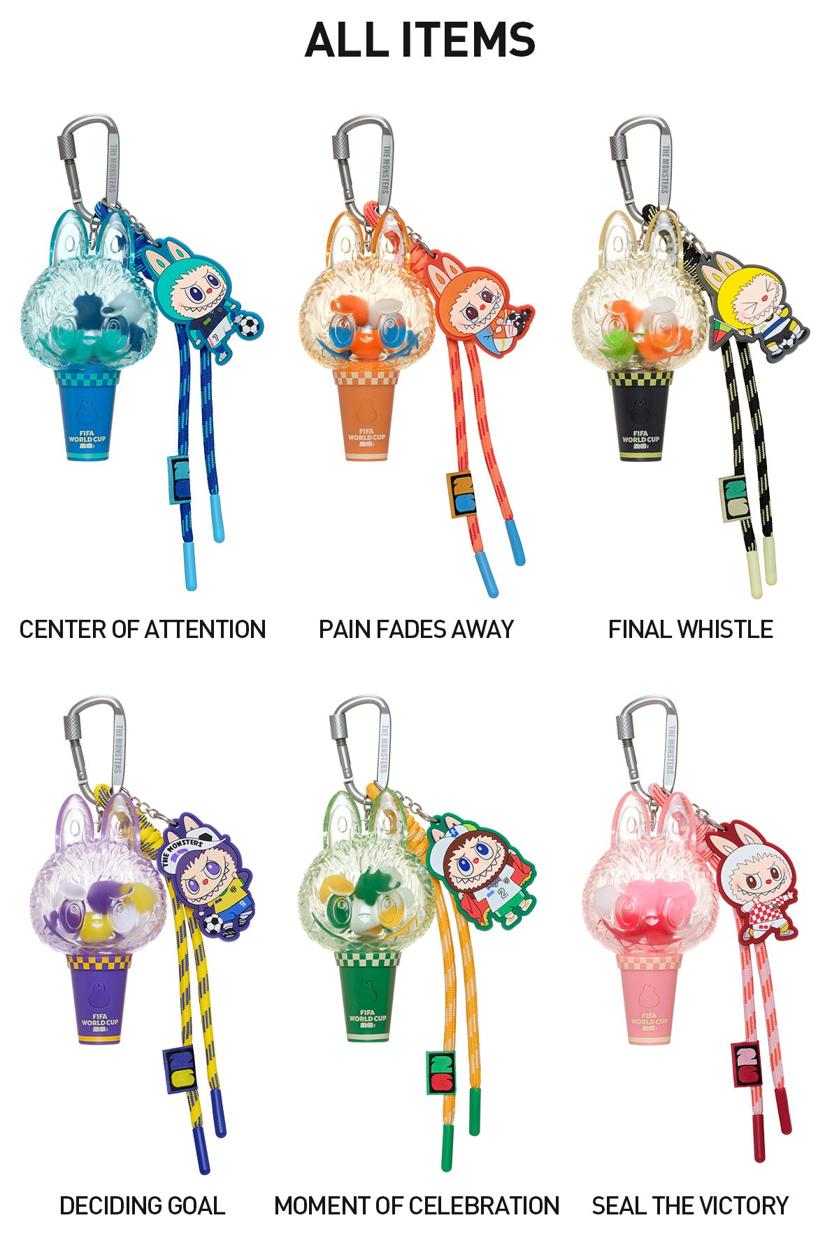 THE MONSTERS ¡Á FIFA SERIES-Mini Pendant Light Blind Box