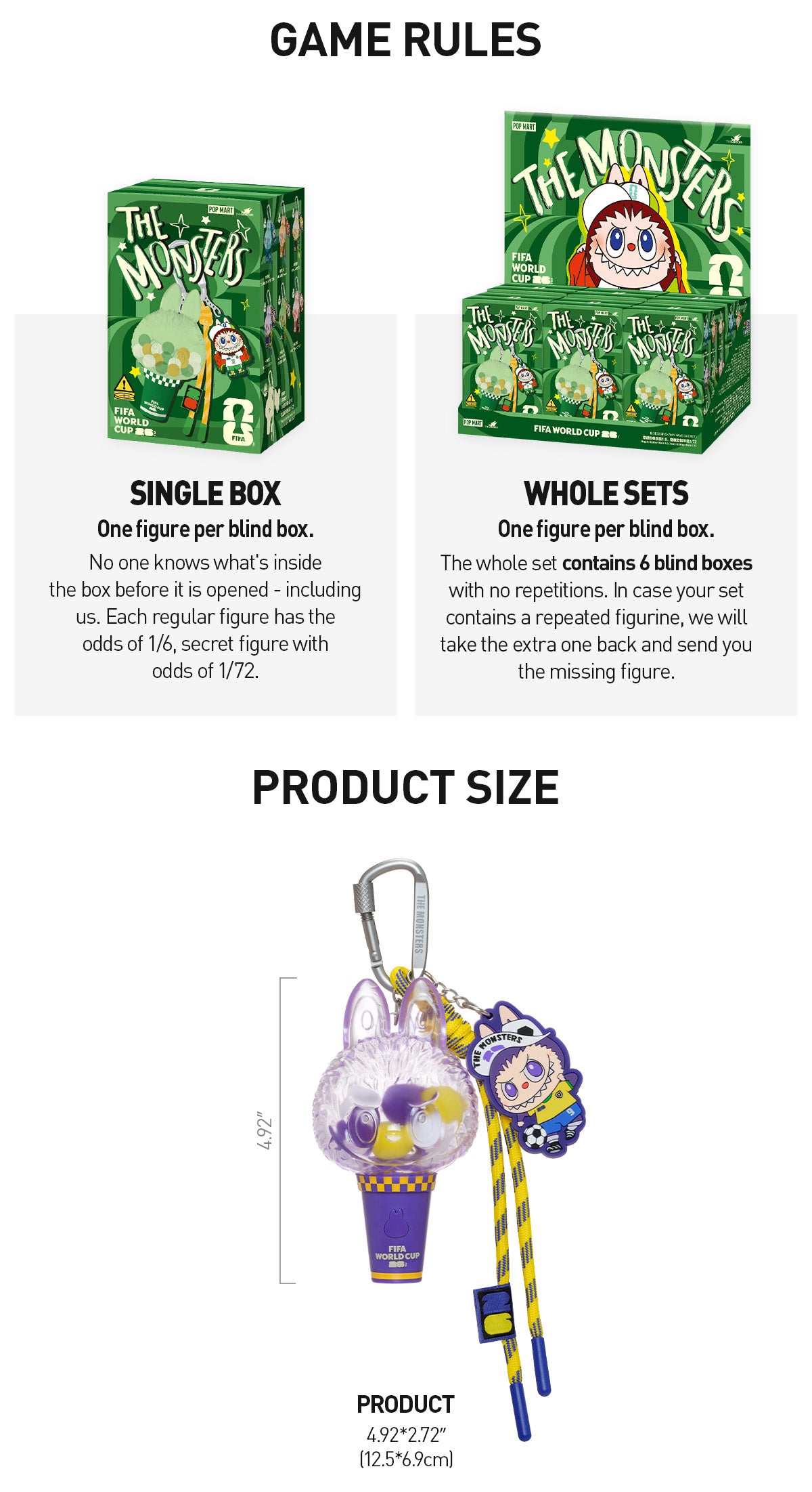 THE MONSTERS ¡Á FIFA SERIES-Mini Pendant Light Blind Box