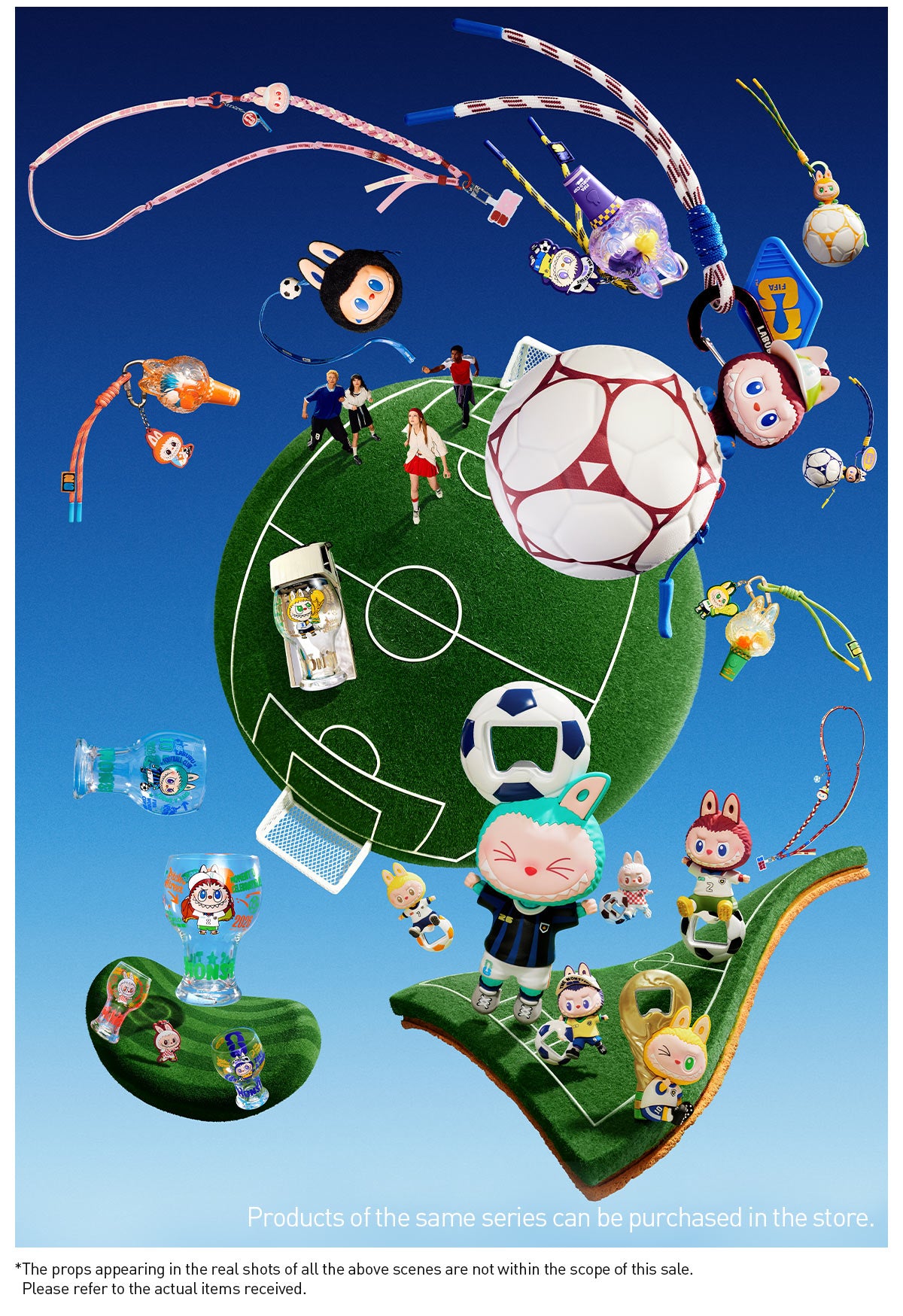 THE MONSTERS ¡Á FIFA SERIES-Mini Pendant Light Blind Box