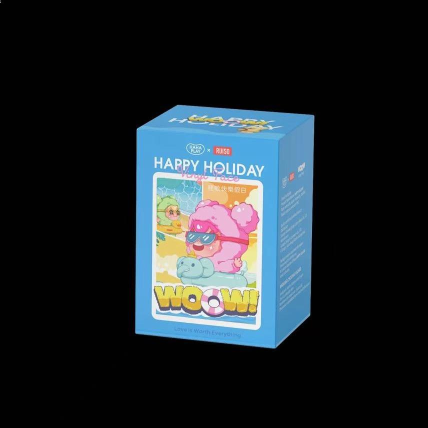 (B159)WOOW happy holiday Series plush blind box