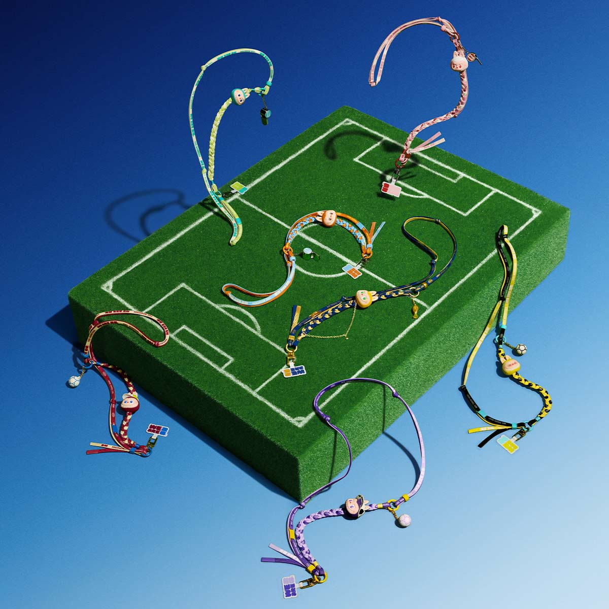THE MONSTERS x FIFA SERIES-Long LanyardBlind Box