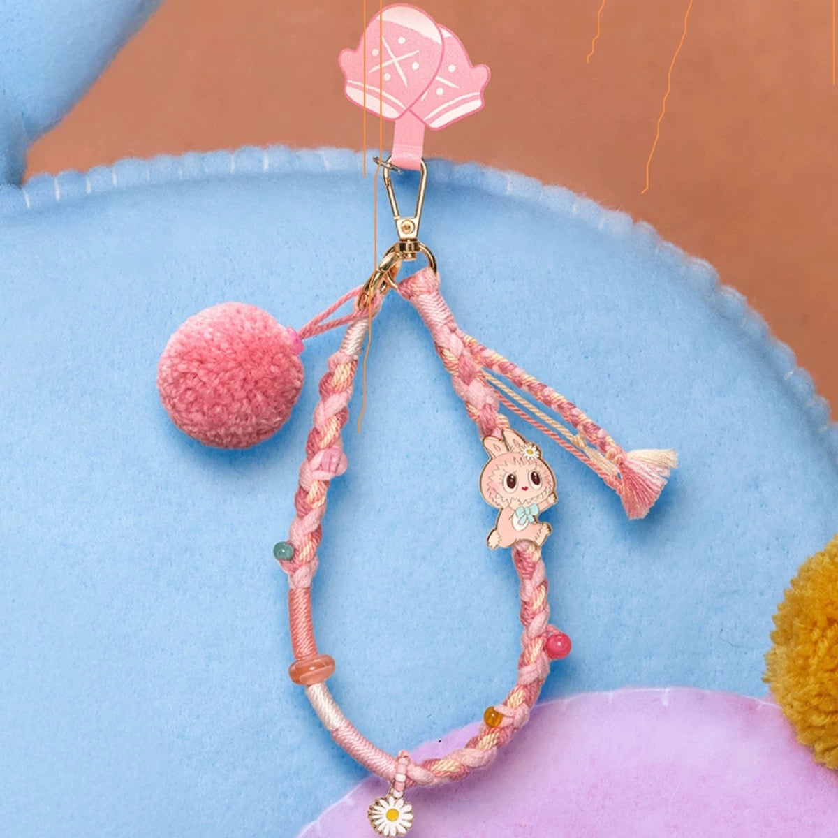 Fall into Sweater Pom- Pom Party Series-mokoko phone charm pre-order